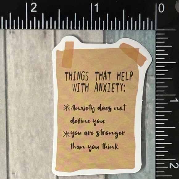 🌀10/$10🌀 Mental Health Awareness Reusable Waterproof Sticker Decal - Picture 1 of 1